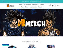 Tablet Screenshot of dbmerch.com